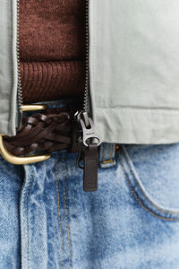 Windcheater Jacke aus Baumwolle