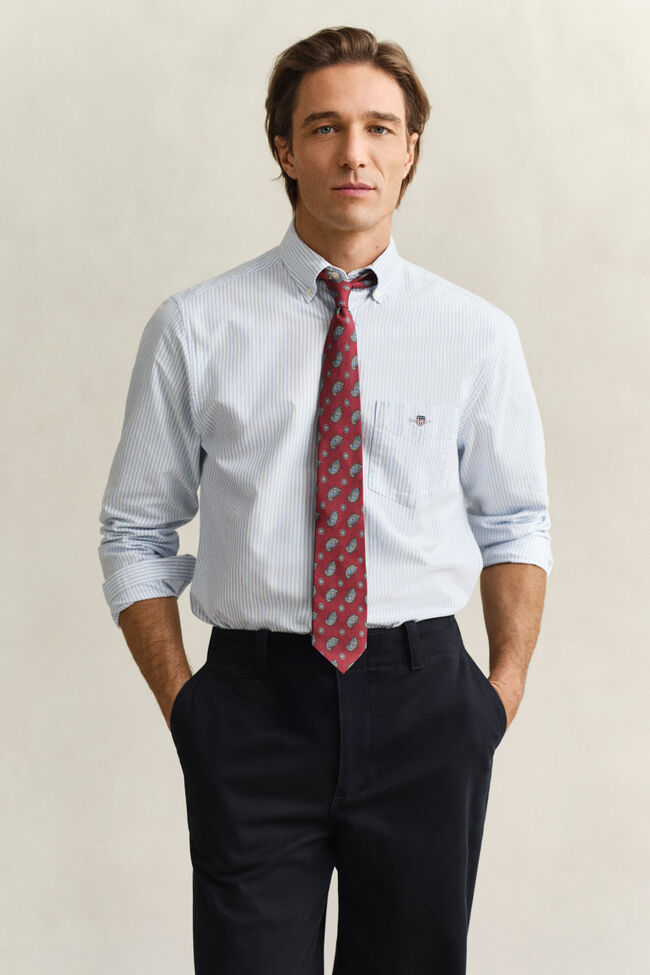 Banker Stripe Classic Oxford-Hemd