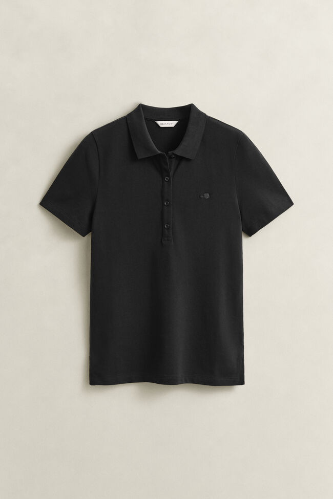 Slim Fit Archive Shield Piqu&eacute; Poloshirt