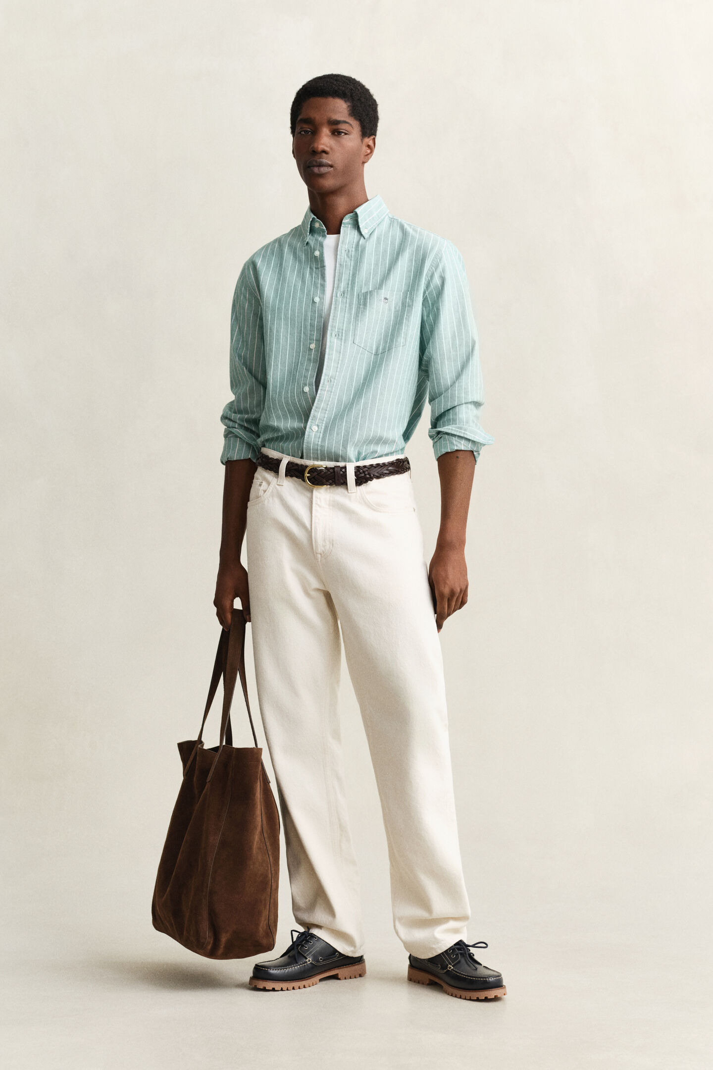 Classic Oxford-Hemd mit Streifen