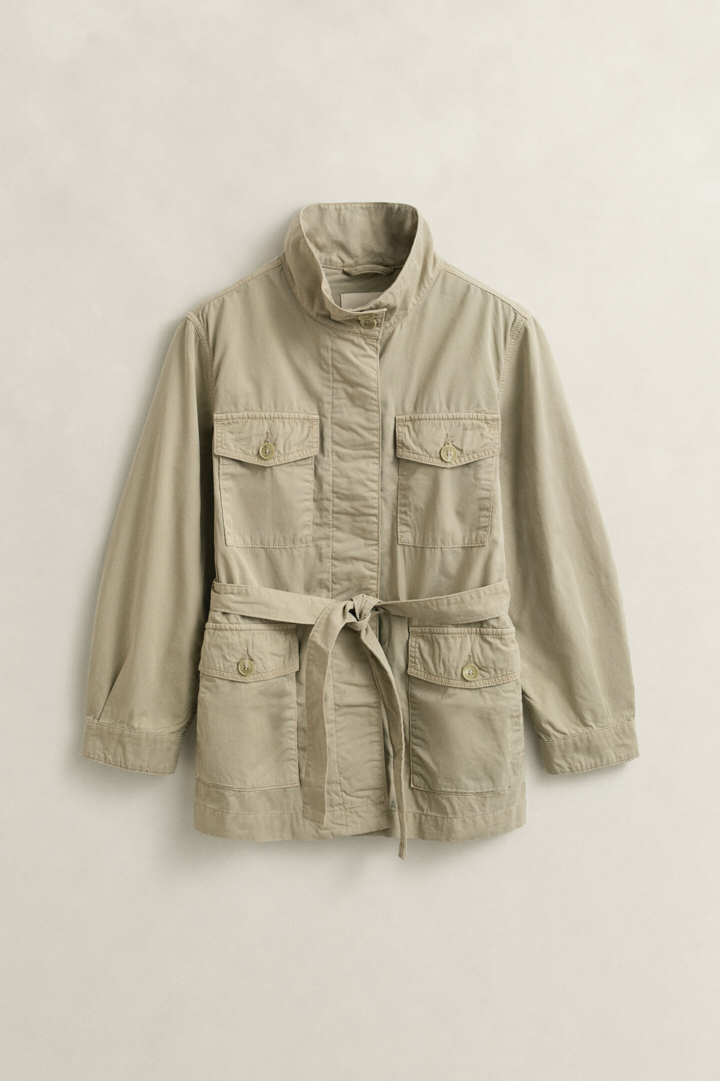 Field Jacket mit G&uuml;rtel