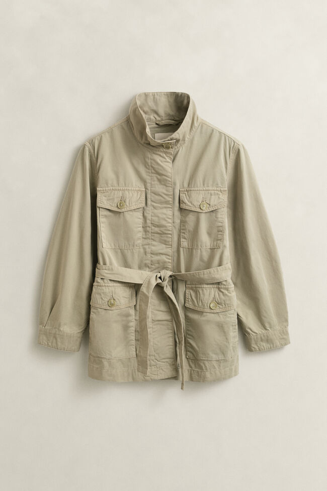 Field Jacket mit G&uuml;rtel