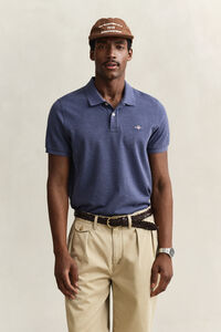 Regular Fit Shield Piqu&eacute; Poloshirt