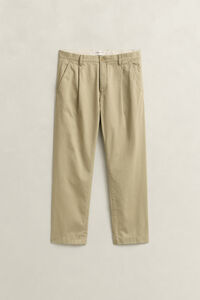 Regular Fit Chinohose aus Baumwolltwill