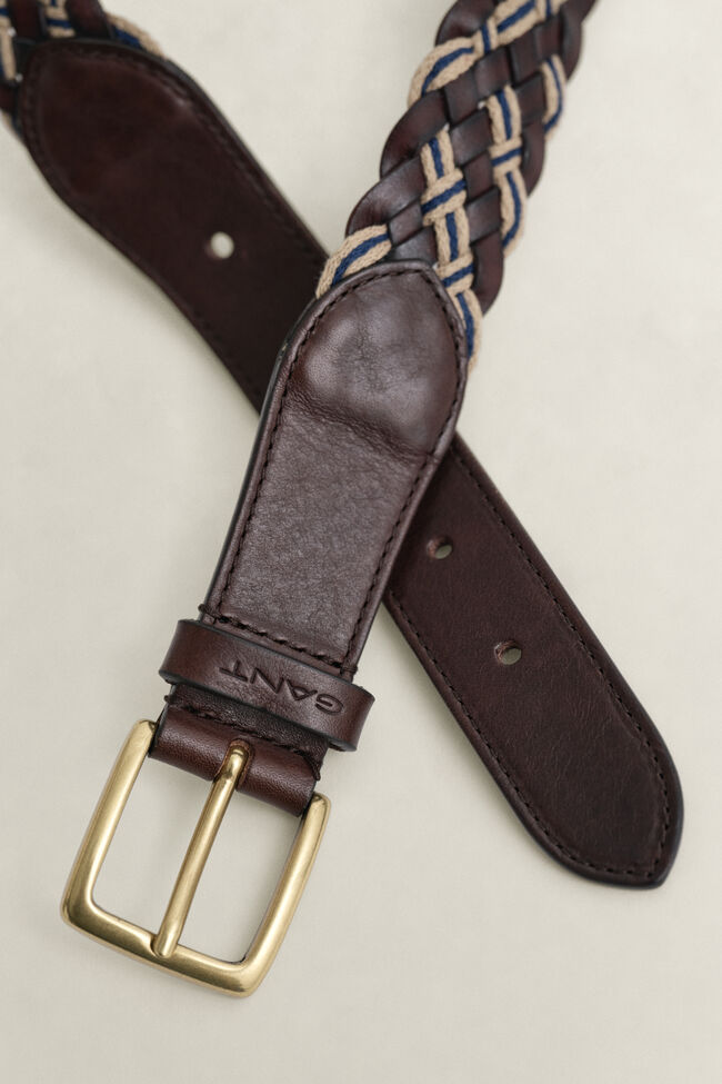 Mehrfarbiger Flechtg&uuml;rtel