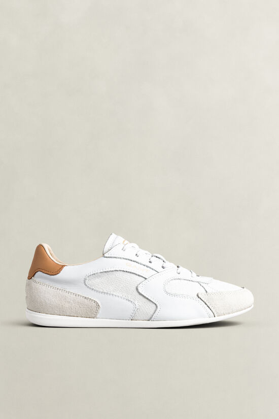 Sherly Sneaker aus Glatt- und Veloursleder