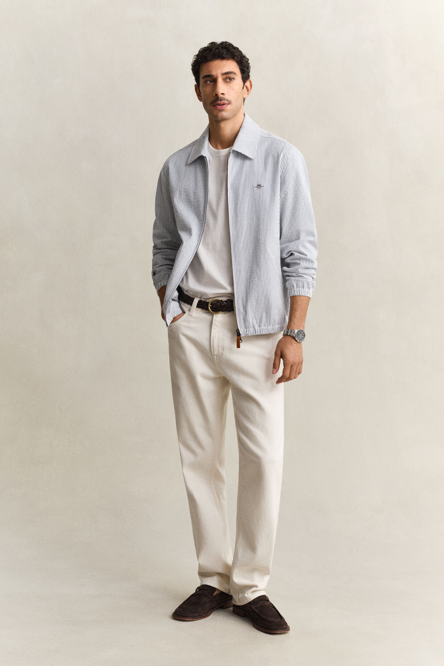 Seersucker Windcheater