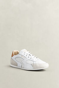 Sherly Sneaker aus Glatt- und Veloursleder