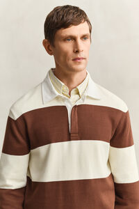Barstripe Polopullover aus Baumwolle