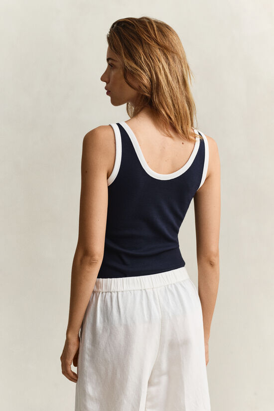 Geripptes Tanktop