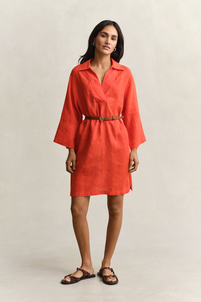 Schlupfkleid aus Leinen