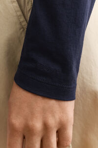 Langarm-Shirt aus Baumwolle