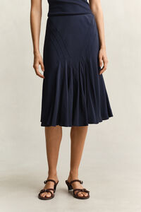 Ausgestellter schr&auml;g geschnittener Rock