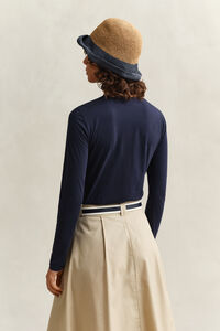 Langarm-Shirt aus Baumwolle