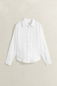 Regular Fit Leinen Bluse
