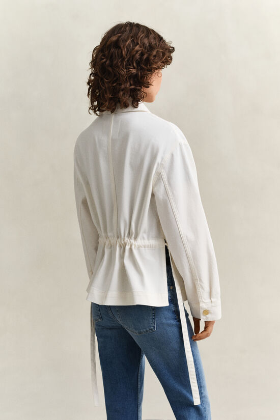 Jeansjacke zum Binden