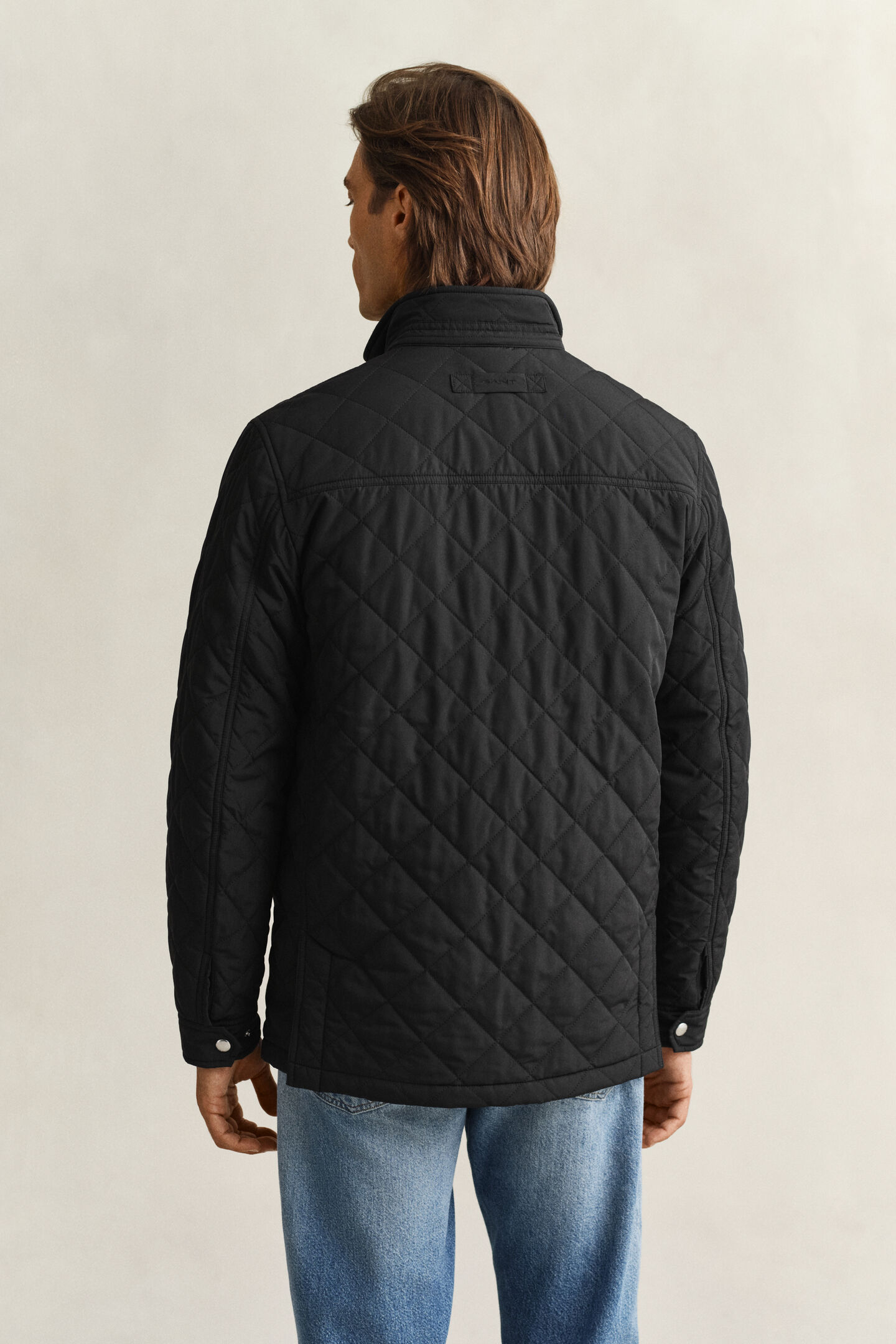 Mittellange Windcheater Steppjacke