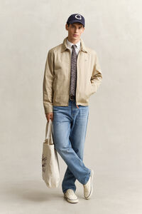 Windcheater Jacke aus Baumwolle