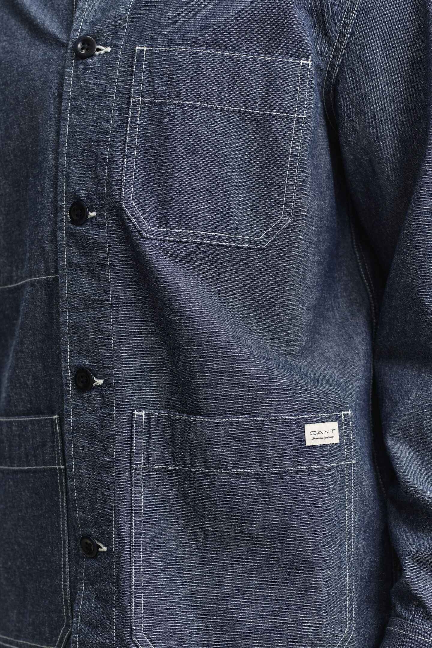 Chambray Hemdjacke