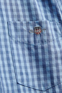 Teen Boys Gingham Popeline-Hemd