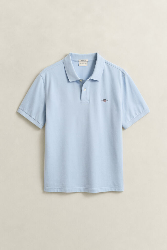 Regular Fit Shield Piqu&eacute; Poloshirt