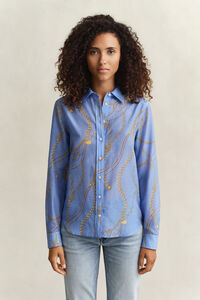 Bluse aus Baumwoll-Seiden-Mix