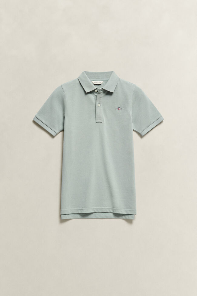 Teens Shield Piqu&eacute; Poloshirt