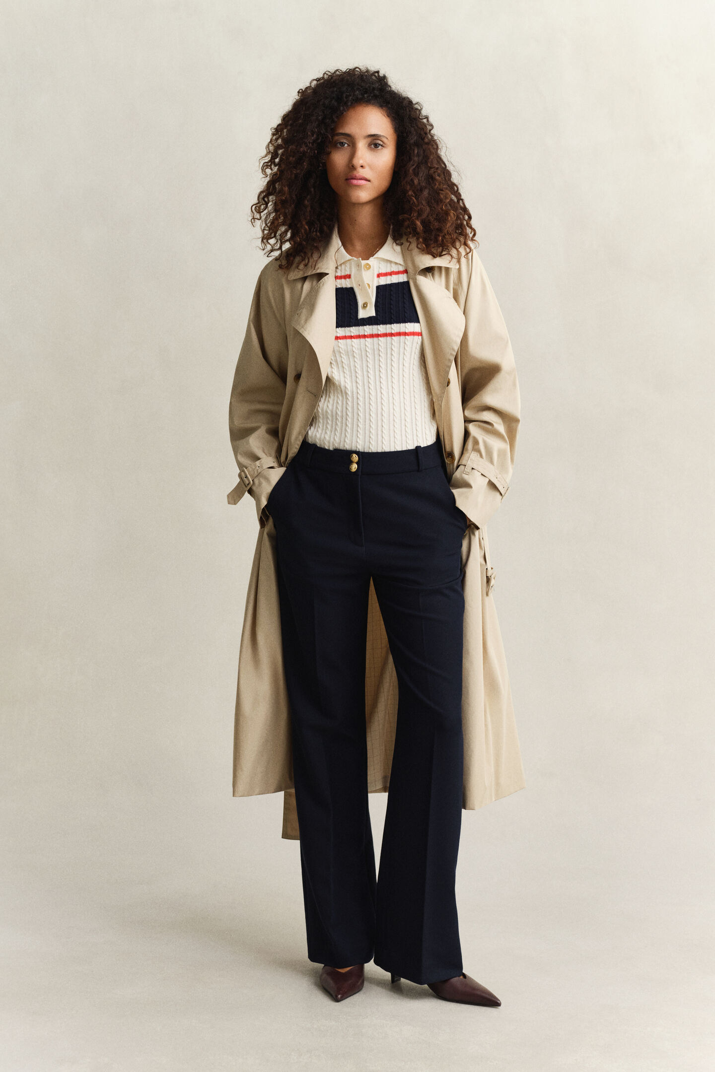 Kurzarm-Rugger aus Baumwolle