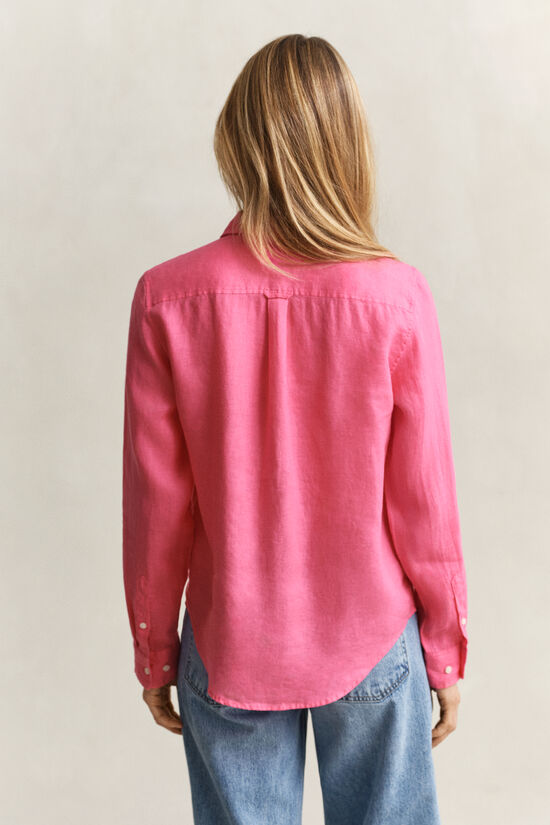 Regular Fit Leinen Bluse