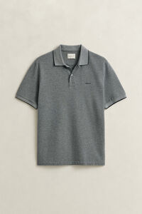 Zweifarbiges Poloshirt