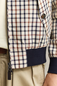 Harrington-Jacke aus Baumwollgemisch