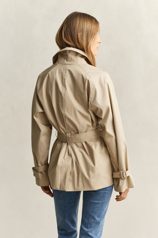 Lightweight Short Trenchcoat