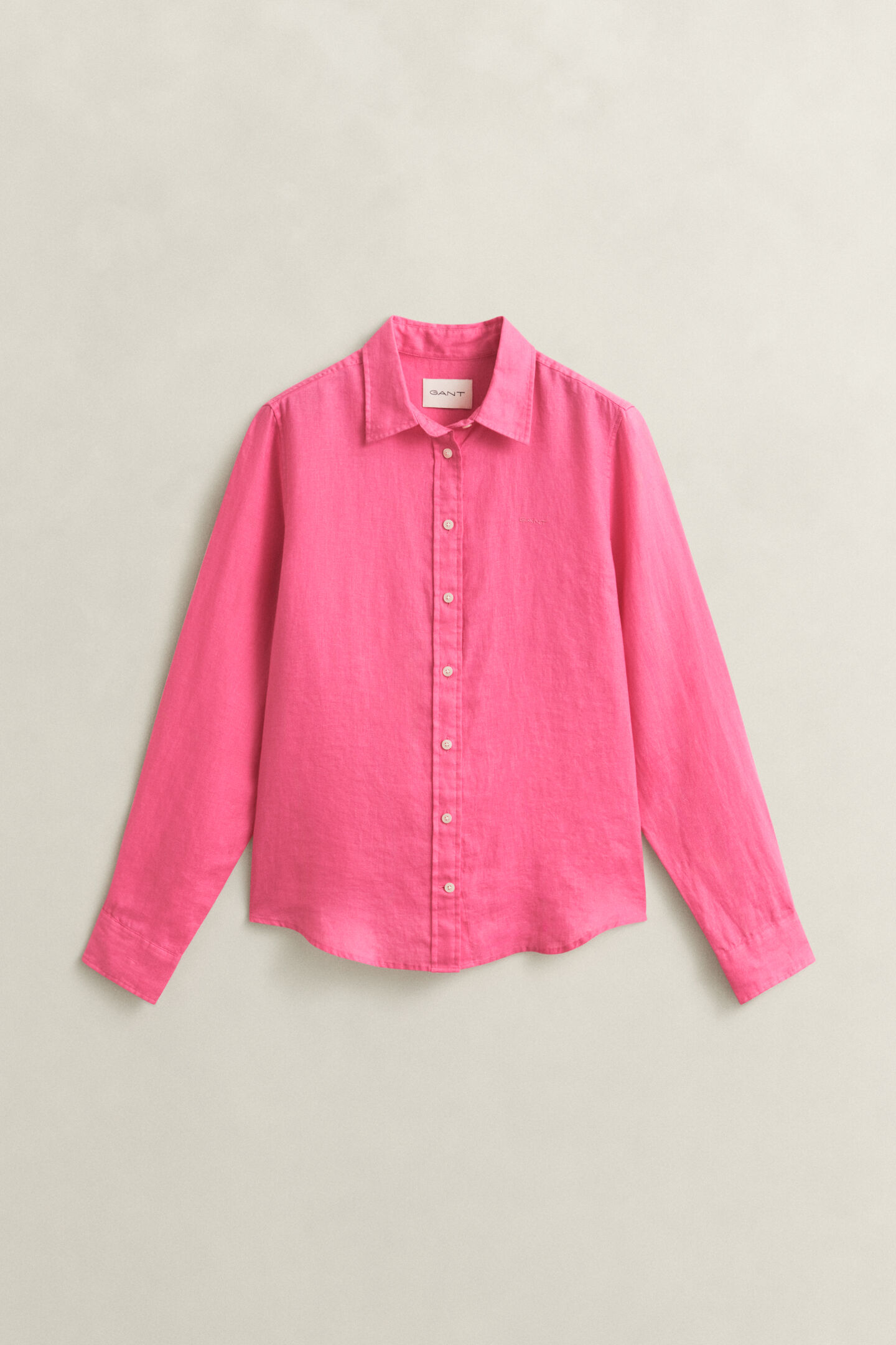 Regular Fit Leinen Bluse