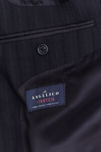 Tonal Pinstripe Anzugsakko