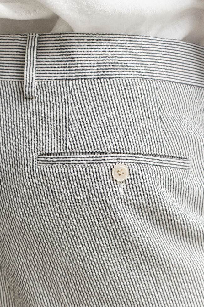 Seersucker Anzughose