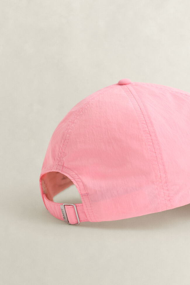 Gewaschenes Cap in Crinkle-Optik