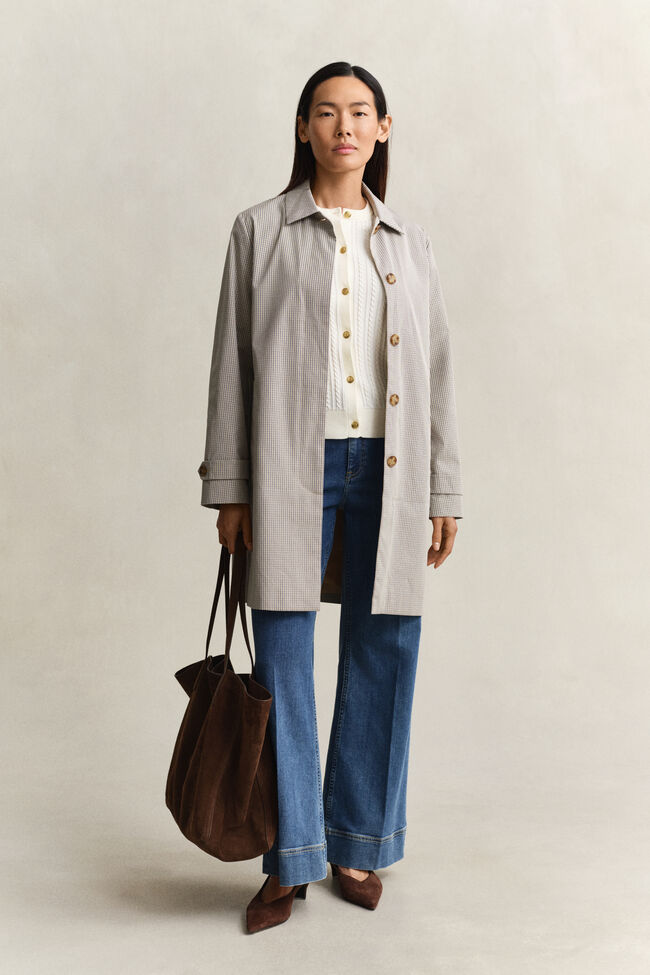 Zopfstrick Strickjacke aus Baumwolle