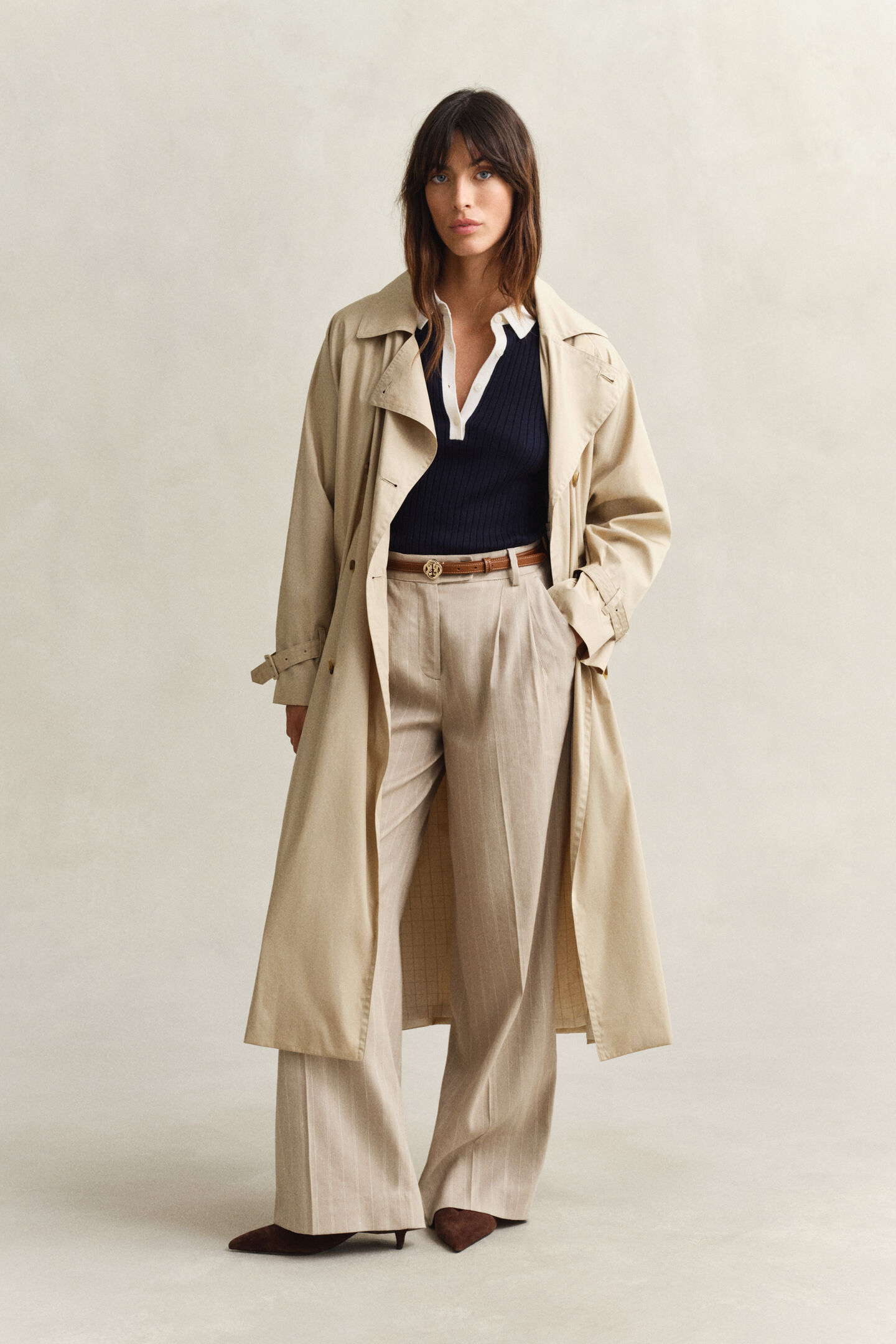 Gerippter Kurzarm-Rugger