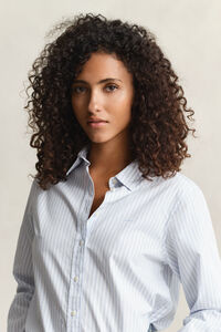 Regular Fit Classic Popeline Hemd mit Streifen