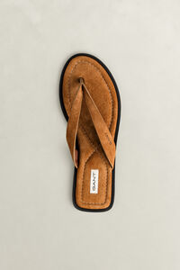 Sunlaz Sandale aus Veloursleder