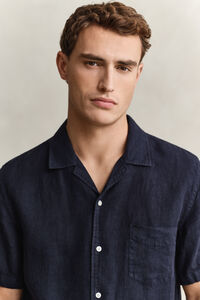 Kurzarmhemd aus Leinen