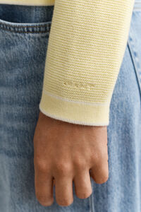 Gestrickte Jacke aus Baumwolle