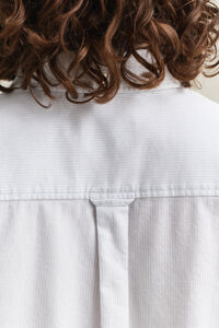 Regular Fit Classic Oxford-Bluse mit Streifen