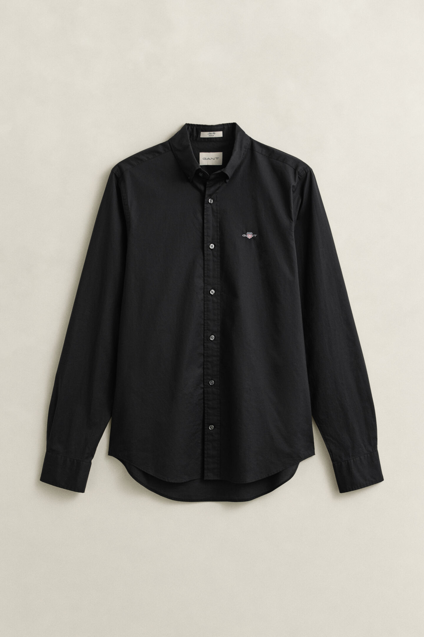 Slim Fit Classic Popeline Hemd