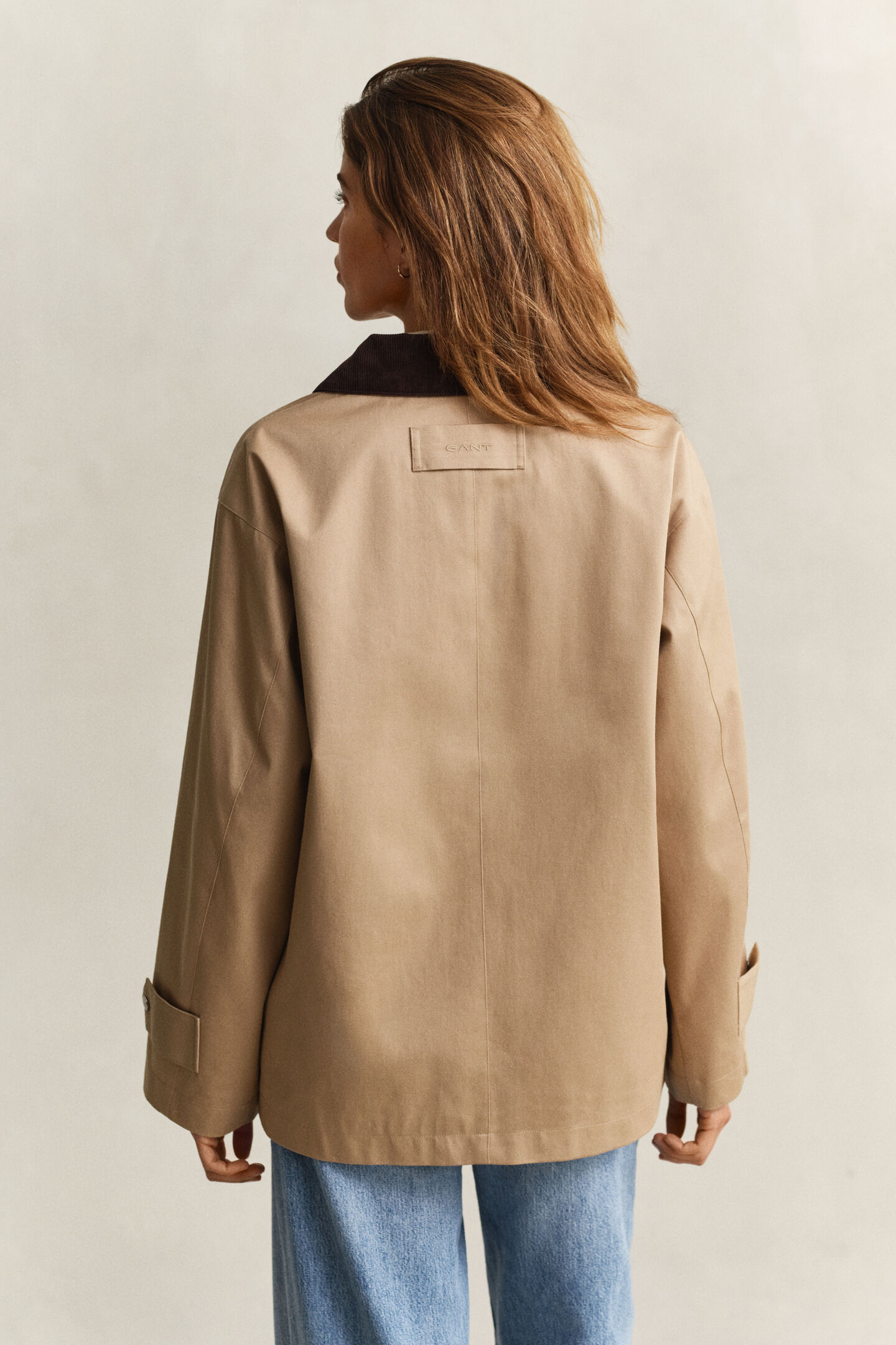 Decker-Jacke aus Baumwolle