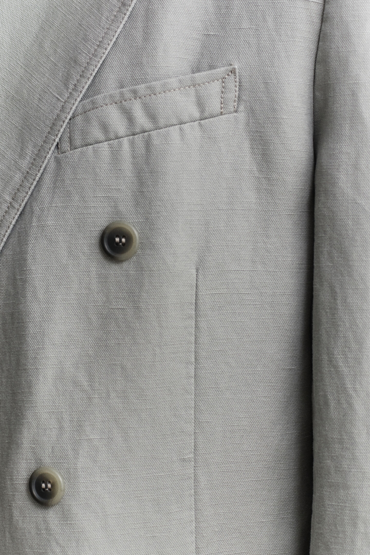 Anzugsakko aus Lyocell und Leinen