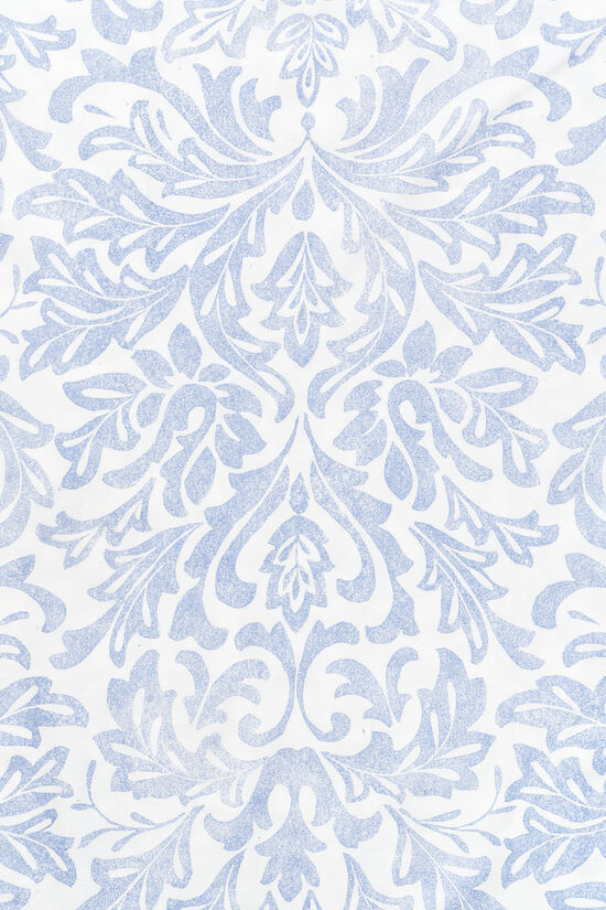 Leaf Medallion Einzelbettbezug mit Print