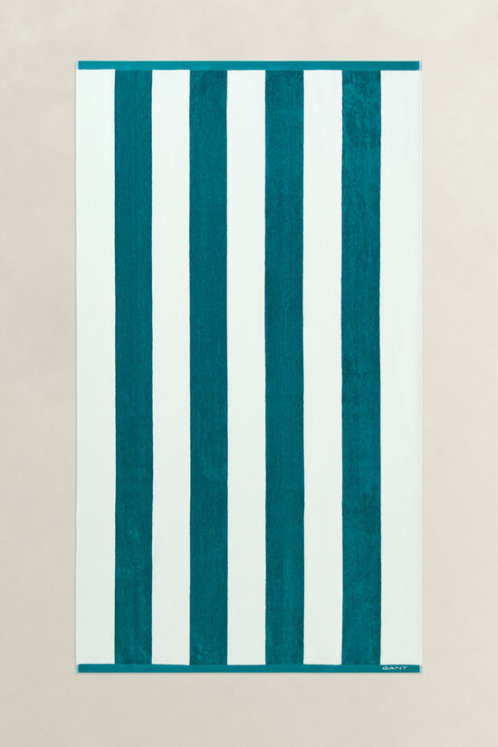 Strandtuch mit markanten Streifen