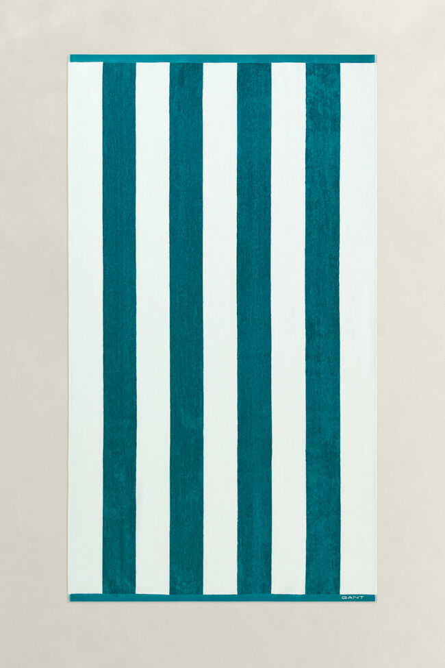 Strandtuch mit markanten Streifen