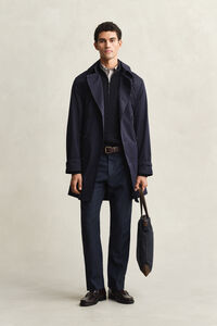 Trenchcoat aus Baumwollgemisch